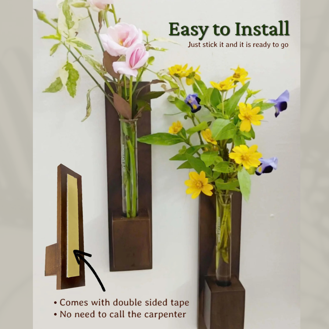 Test Tube Wall Planter – Set of 3