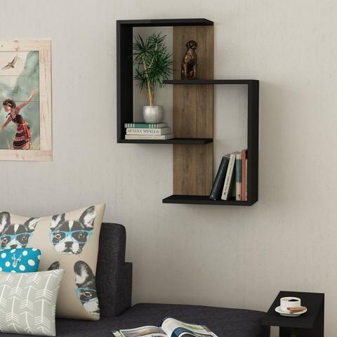 Book & Decor Storage Rack